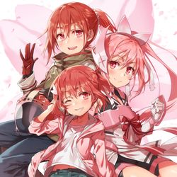This is a pixiv picture whose title is ゆゆゆ.