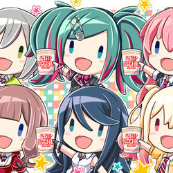 This is a pixiv picture whose title is Leo/need x カップヌードル.