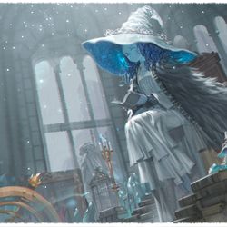 This is a pixiv picture whose title is # 20220417 魔女ラニ.