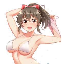 This is a pixiv picture whose title is サイキック脱衣ユッコ～！.