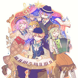 This is a pixiv picture whose title is ピアノ弾きのトルペ.