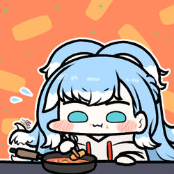 This is a pixiv picture whose title is tteokbokki.