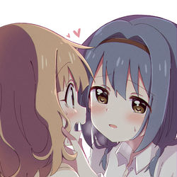This is a pixiv picture whose title is 至近距離.