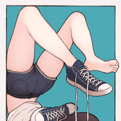 This is a pixiv picture whose title is □.