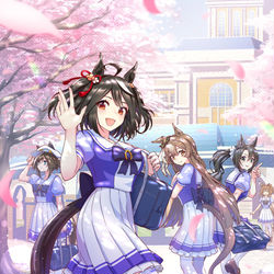 This is a pixiv picture whose title is 新学期.