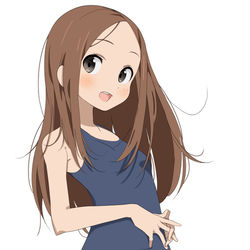 This is a pixiv picture whose title is 高木さん.