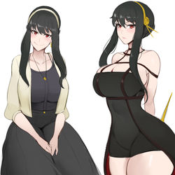 This is a pixiv picture whose title is Yor.