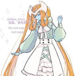This is a pixiv picture whose title is ［練習］ロリータ風味なホーリー・エルフと黒き森のウィッチ.