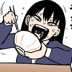 This is a pixiv picture whose title is 牛丼中毒.