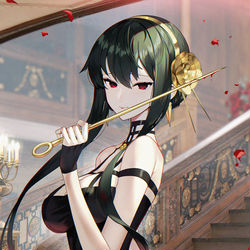 This is a pixiv picture whose title is ヨル・フォージャー.