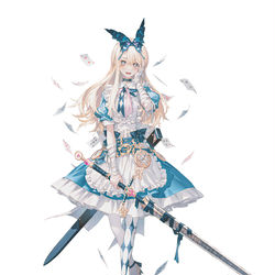 This is a pixiv picture whose title is 𝓐𝓵𝓲𝓬𝓮.