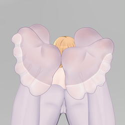This is a pixiv picture whose title is 喜多川海夢 白タイツ.