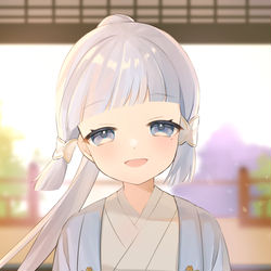 This is a pixiv picture whose title is 綾華様.