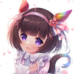 This is a pixiv picture whose title is ニシノフラワー.