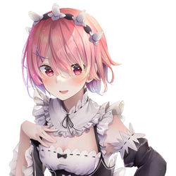 This is a pixiv picture whose title is ラム.