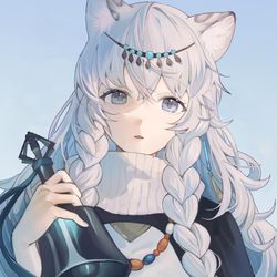 This is a pixiv picture whose title is 初雪.