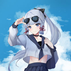 This is a pixiv picture whose title is Ayaka.
