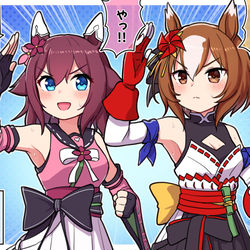 This is a pixiv picture whose title is わいが好きな勝負服の特徴.