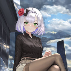 This is a pixiv picture whose title is ノエル.