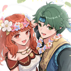 This is a pixiv picture whose title is アルムとセリカ.