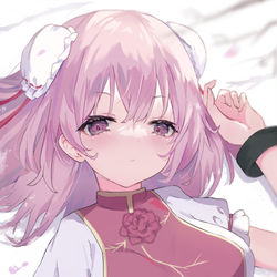 This is a pixiv picture whose title is 名残雪 🌸.