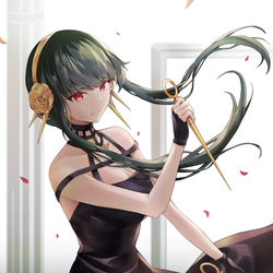 This is a pixiv picture whose title is いばら姫.