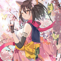 This is a pixiv picture whose title is イズナ.