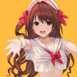 This is a pixiv picture whose title is 今年の卯月ちゃん.