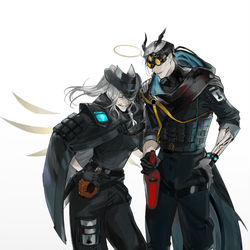 This is a pixiv picture whose title is 最好的朋友.