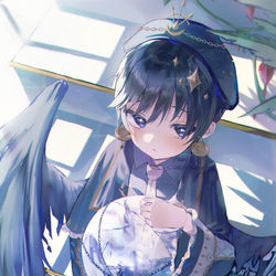 This is a pixiv picture whose title is CM.