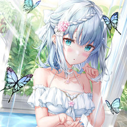 This is a pixiv picture whose title is 無題.