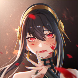 This is a pixiv picture whose title is Yor.