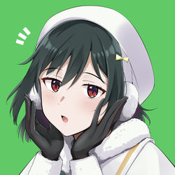 This is a pixiv picture whose title is 栞子ちゃん笑って！.