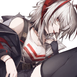 This is a pixiv picture whose title is 👅.