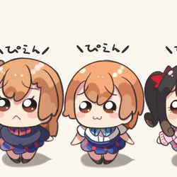 This is a pixiv picture whose title is ラ！落書き詰め合わせ.