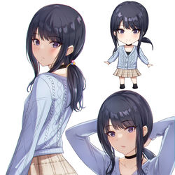 This is a pixiv picture whose title is 春服灯織.