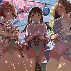This is a pixiv picture whose title is アイマス春のパン祭り.