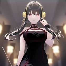 This is a pixiv picture whose title is ヨル・フォージャー.