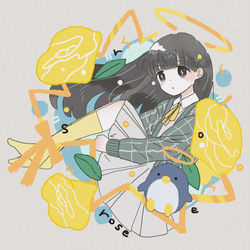 This is a pixiv picture whose title is rose.