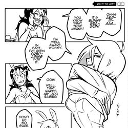 This is a pixiv picture whose title is 1/4ページ - バニーガールシーズン2022.