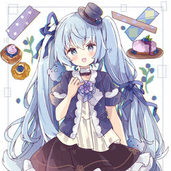 This is a pixiv picture whose title is ブルーベリー.