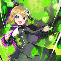 This is a pixiv picture whose title is ポケモンマスターズEX　マジコスセレナ＆ジガルデ.