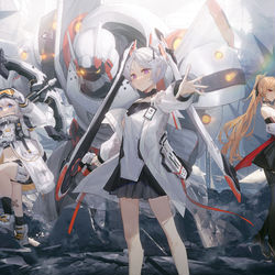 This is a pixiv picture whose title is 深空之眼KV.
