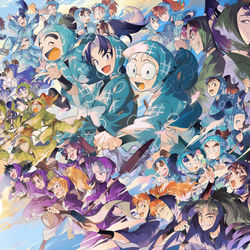 This is a pixiv picture whose title is 忍たま３０.