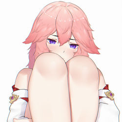 This is a pixiv picture whose title is 八重神子 13.