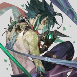 This is a pixiv picture whose title is Xiao.