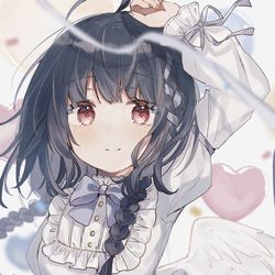 This is a pixiv picture whose title is わたし色.