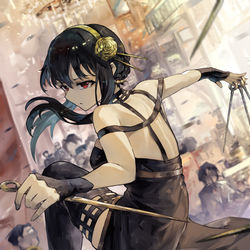 This is a pixiv picture whose title is Thorn Princess.