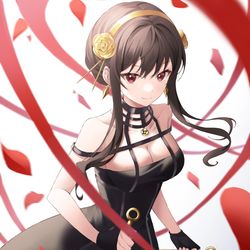 This is a pixiv picture whose title is Yor Forger.