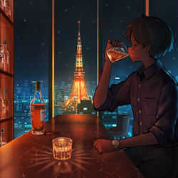 This is a pixiv picture whose title is 日本の夏.